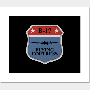 B-17 Flying Fortress Patch Posters and Art